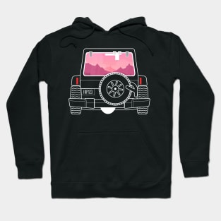 GO OFFROAD With Your Friends - Aesthetic Art Of Vehicle Hoodie